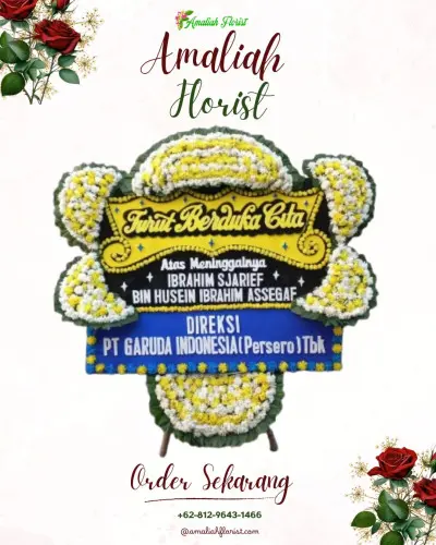 Papan Bunga Duka di Kedis